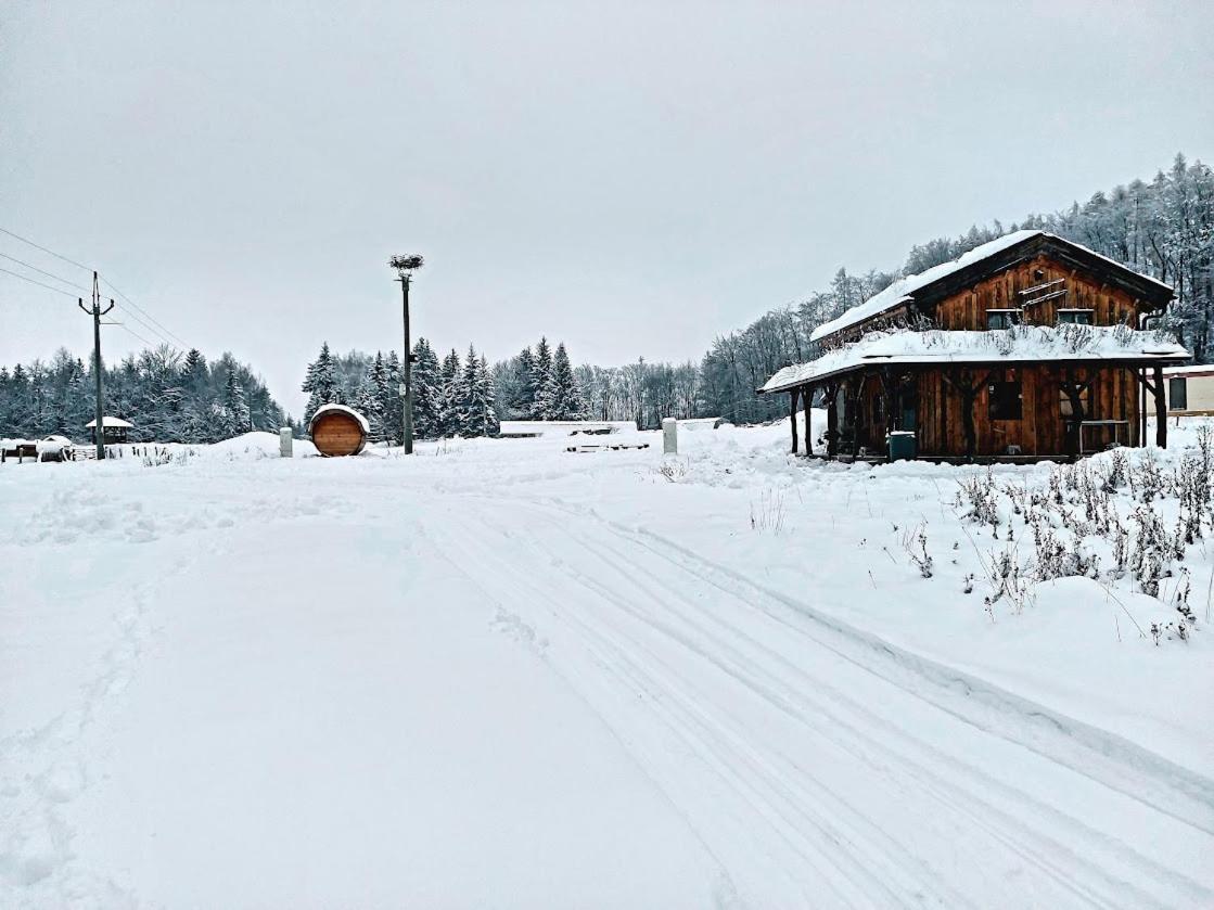 CHALET BORŮVKA - biofarma na samotě v lesích Benesov  Exterior foto